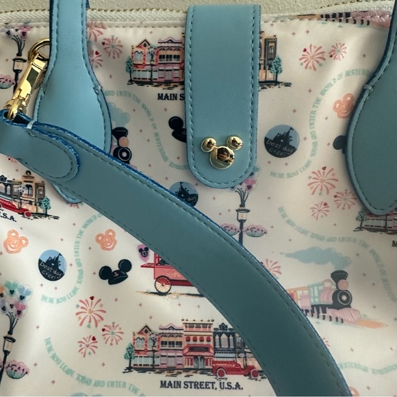 Stoney Clover Lane Disney Main Street Pouchette Crossbody 03 Style EUC - Picture 6 of 6